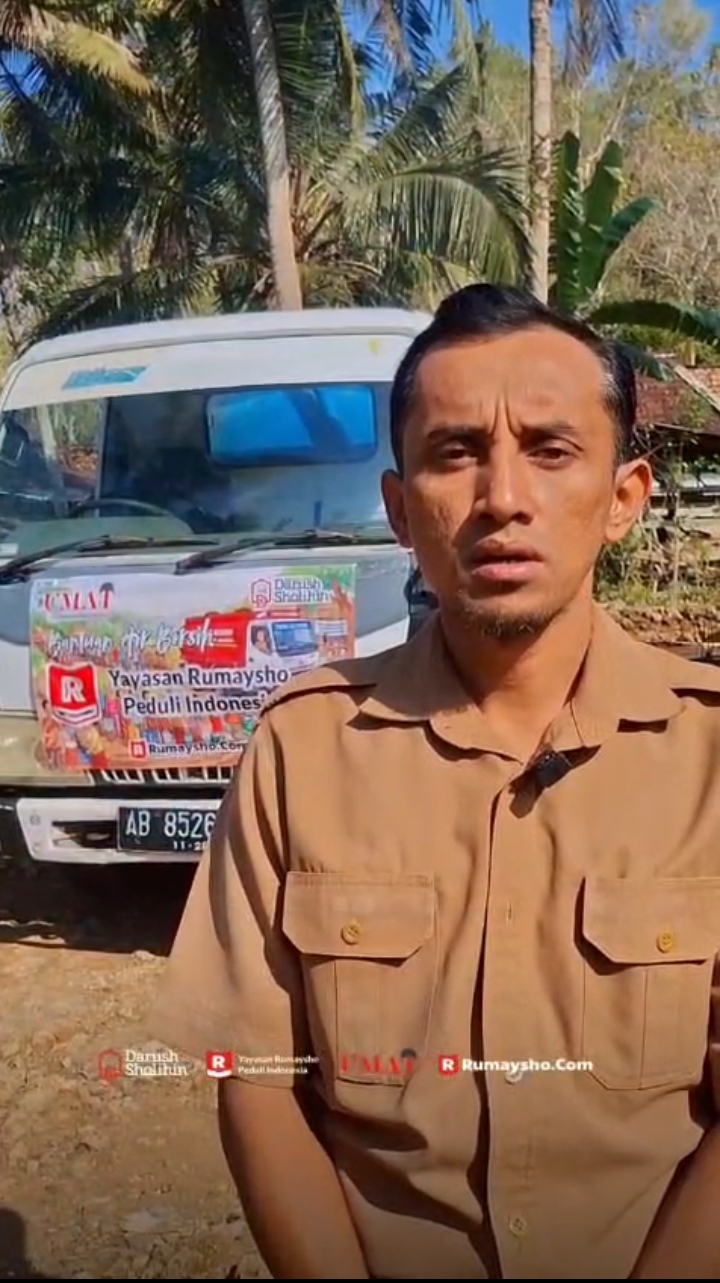 Bantuan Air Bersih dari Yayasan Rumaysho Peduli Indonesia